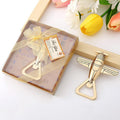 Gold Airplane Bottle Opener - Image 1