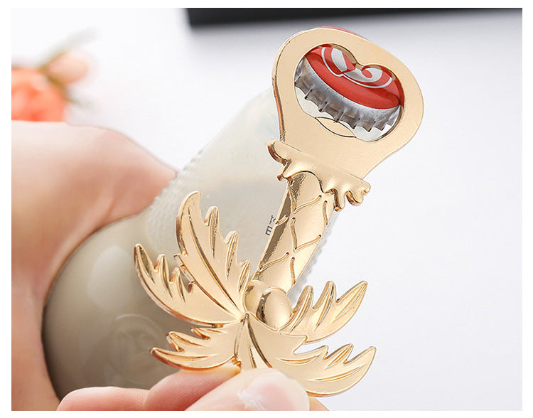 Gold Palm Tree Bottle Opener Party Favor - Image 9