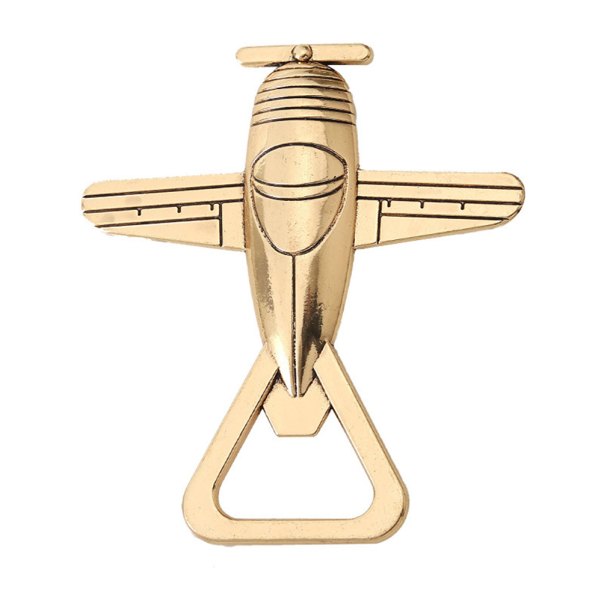Gold Airplane Bottle Opener - Image 5